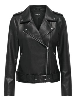 Giubbino Only MILLE FAUX LEATHER 15357332 da donna nero.