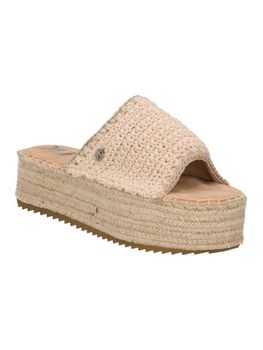 Ciabatta Xti 145079 da donna beige.