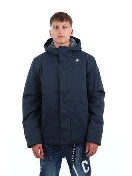 Giubbotto K-Way K8133DW da uomo blu+navy.