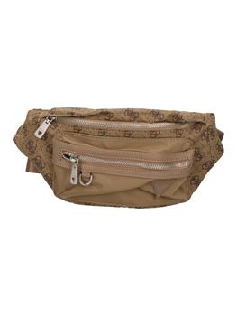 Marsupio Guess HMBENP P6156 da uomo beige e marrone.