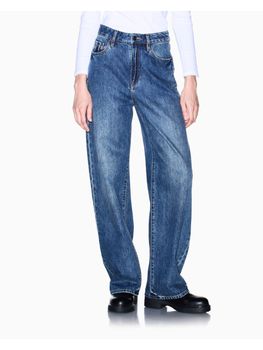 Jeans Armani Exchange XW000100 AF21360 da donna blu denim.