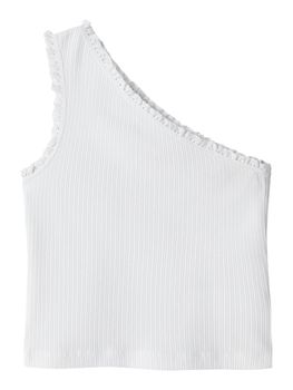 Top Name.it JABINA ONESHOULDER 13256683 da bambina bianco.