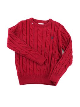 Maglione U.S Polo 44573 0002592 da bambino bordeaux.