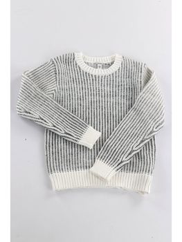 Maglione Guess L6BR13 Z1489 da bambino white.