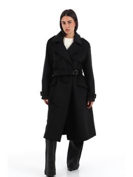 Cappotto Guess W6BL51 W4138 da donna jet black.