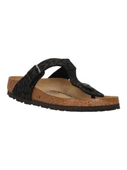 Ciabatta Birkenstock Gizeh BS 1032064 da donna leopardato.