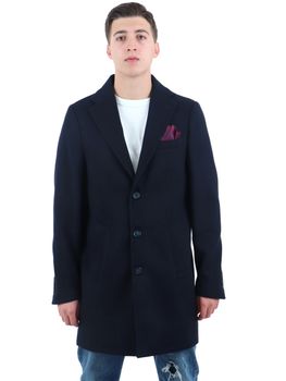 Cappotto AD Icon T-213 da uomo blu.