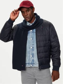 Sciarpa Tommy Jeans AM0AM12847 da uomo blu.