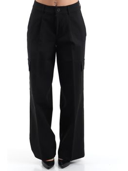 Pantalone Calvin Klein Jeans J20J224848 da donna nero.