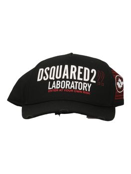 Cappello Dsquared2 DQ3118 D00YT da ragazzo nero.