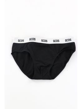 Slip GCDS A2EM3703UW1 da uomo nero.