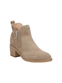Stivaletto Nero Giardini E512701D VELOUR da donna creta.