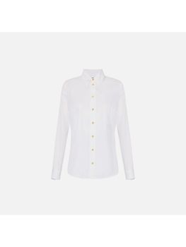 Camicia Elisabetta Franchi CA12561E2 da donna bianca.