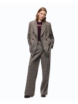 Giacca Pinko 105617 A3FF da donna scozzese.