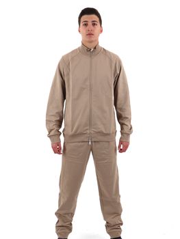 Tuta EA7 7M000206 AF12681 da uomo cobblestone.