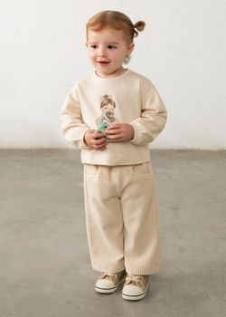 Pantalone Mayoral 2537 da bambina tofu.