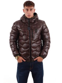 Piumino Blauer BLUC03064 006355 da uomo brown.