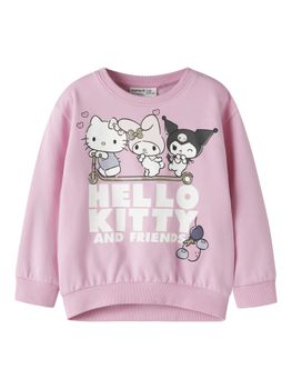 Felpa Name.it 13259774 da bambina pink.
