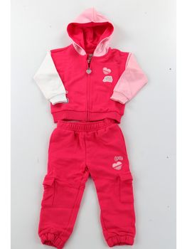 Tuta Guess K5RG00 KAD74 da bambina pink.