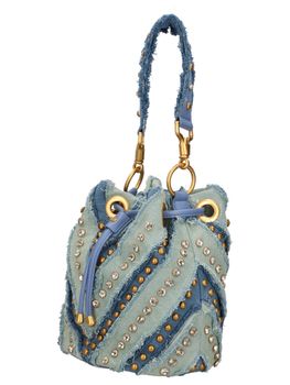 Borsa a secchiello la Carrie 151CEM908SCO da donna jeans.
