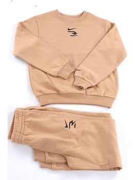 Tuta Nike 9Q1304 da bambino beige.