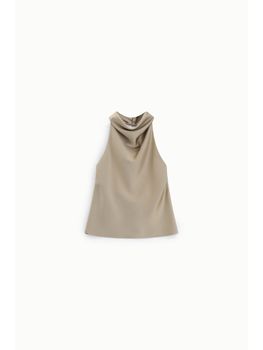 Top Imperial RIS4LBA da donna platino.