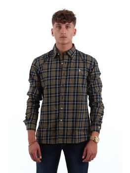Camicia U.S Polo ASSN 104026 0003296 da uomo beige+blu.