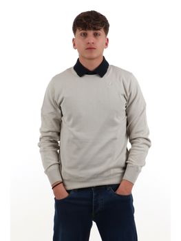 Maglioncino K-Way K4122YW da uomo beige.