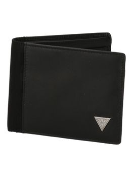 Portafoglio Guess SMBEHN LEA20 da uomo nero.
