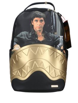 Zaino Sprayground 910B955NSZSCARFACE unisex adulti gold.