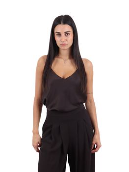 Top Rinascimento CFC0130077003 da donna marrone.