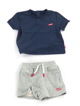 Set Levi's 6EK813 da bambino navy.