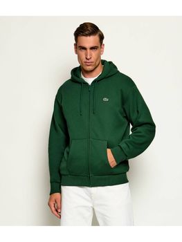 Felpa Lacoste SH8864 da uomo verde.