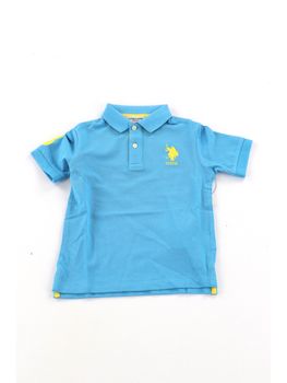 Polo U.S.Polo ASSN.597002 0147 da bambino celeste.