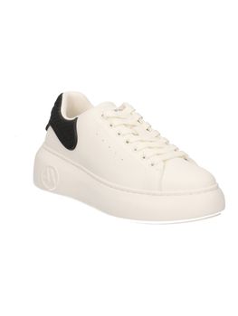 Sneakers Armani Exchange XW002149 AF19528 da donna bianca+nera.