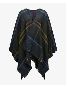 Poncho Barbour LSC0502 da donna tartan.