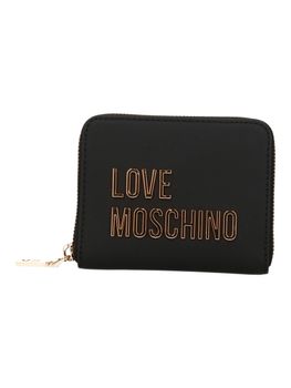 Portafoglio Love Moschino JC5613PP1PKD0 da donna nero+oro.
