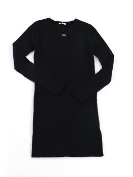 Vestiti Liu Jo GF6155MS49I da bambina nero.