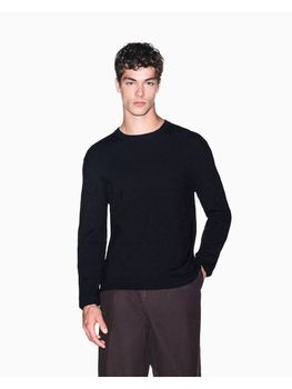 Maglione Armani Exchange XM002986 AF10454 da uomo nera.