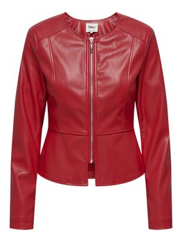 Giacchetto Only 15242271 da donna rossa.