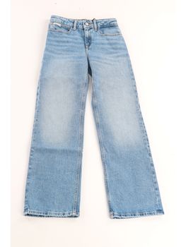 Jeans Calvin Klein IG0IG03053 da bambina denim.