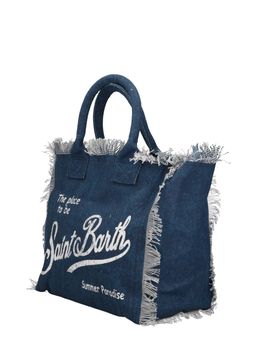 Borsa a mano Mc2 Saint Barth VANITY da donna blu.