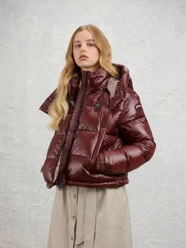 Piumino Blauer BLDC02071 006648 da donna mogano.