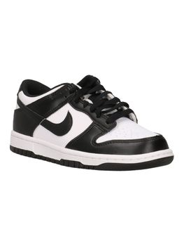 Sneakers Nike DUNK lOW IU7766 unisex adulti black+white.