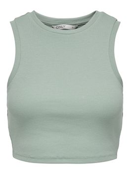 Canotta Only VILMA S L CROPPED TANK 15282771 da donna verde.