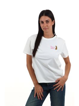 T-shirt Mc2 Saint Barth EMI0002 00531 da donna dame un grr.