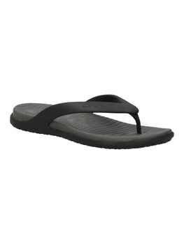 Infradito Crocs 212035 da uomo nera e grigia.