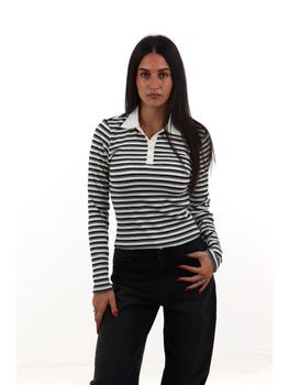 Polo Levi's 0087H da donna a righe.