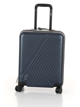 Borsone Da Viaggio Pieghevole Impermeabile 25L - Trolley Manico, Blu E Rosso, Leggero