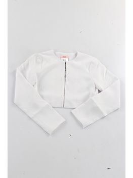 Giacca Liu Jo GA6036T4508 da bambina bianca.